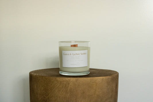 Guava & Lychee Sorbet